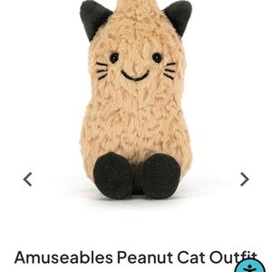 Jellycat Amusable Peanut Cat Suit. BNWT 100% Authentic Sold out everywhere